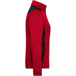 JN861 Ladies' Knitted Workwear Fleece Jacket - STRONG -