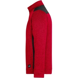 JN864 Men's Knitted Workwear Fleece Half-Zip - STRONG -