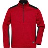 JN864 Men's Knitted Workwear Fleece Half-Zip - STRONG -