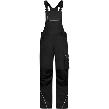 JN879 Workwear Pants with Bib - SOLID -