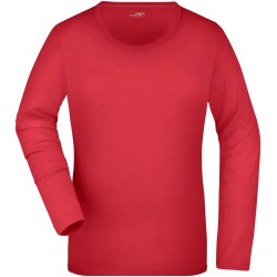 JN927 Ladies' Stretch Shirt Long-Sleeved