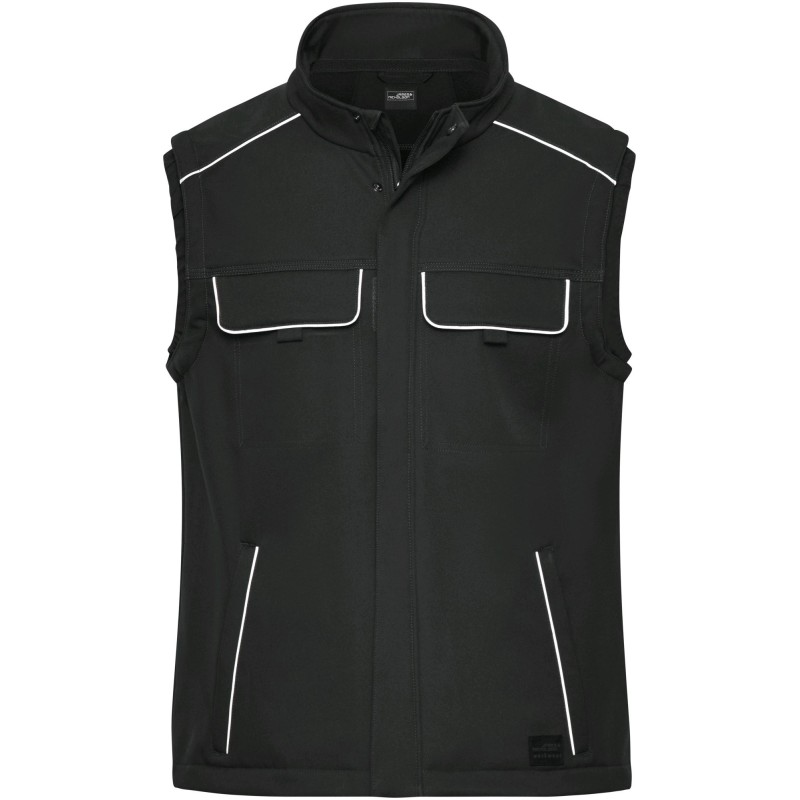 JN883 Workwear Softshell Vest - SOLID -