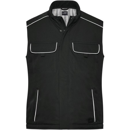 JN885 Workwear Softshell Padded Vest - SOLID -