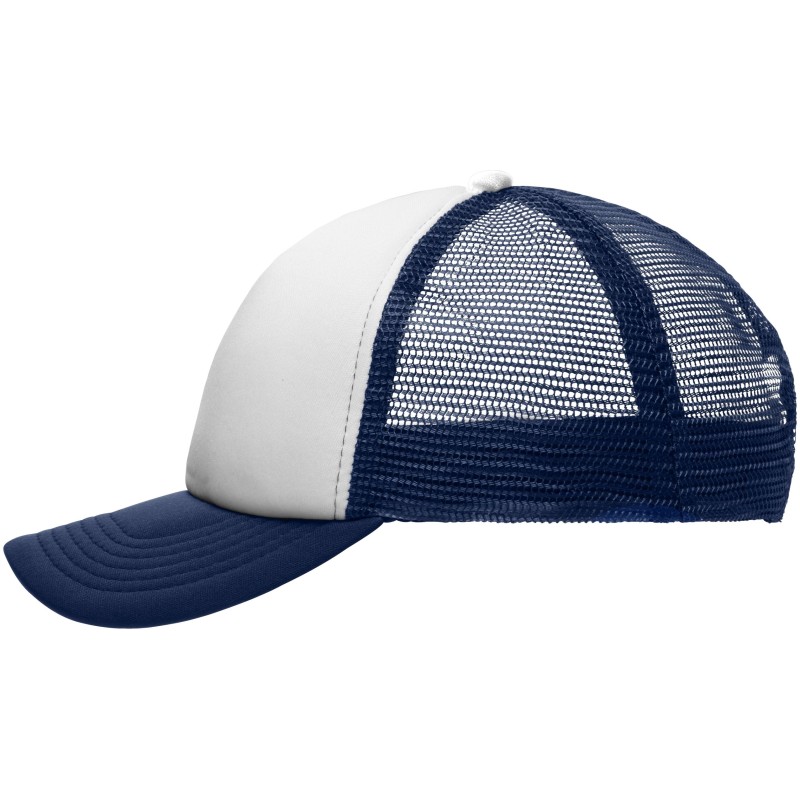 MB071 5 Panel Polyester Mesh Cap for Kids