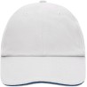 MB6112 6 Panel Raver Sandwich Cap