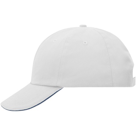 MB6112 6 Panel Raver Sandwich Cap