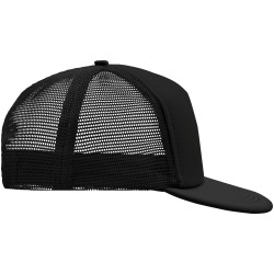 MB6207 5 Panel Flat Peak Cap