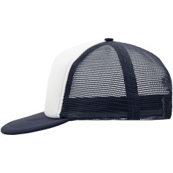 MB6207 5 Panel Flat Peak Cap