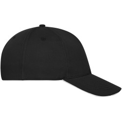 MB6238 5 Panel Sandwich Cap Bio Cotton