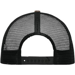 MB6244 6 Panel Mesh Cap Mélange