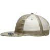 MB6509 6 Panel Flat Peak Cap