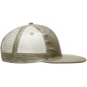 MB6509 6 Panel Flat Peak Cap