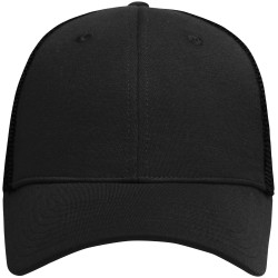 MB6215 6 Panel Elastic Fit Mesh Cap