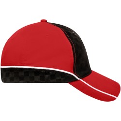 MB6560 5 Panel Racing Cap Embossed