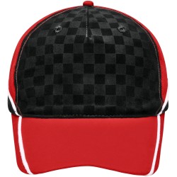 MB6560 5 Panel Racing Cap Embossed