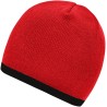 MB7584 Beanie with Contrasting Border