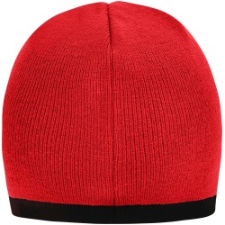 MB7584 Beanie with Contrasting Border