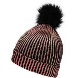 MB7143 Ladies' Metallic Beanie