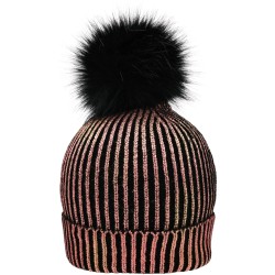 MB7143 Ladies' Metallic Beanie