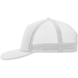 MB6508 5 Panel Flat Peak Cap