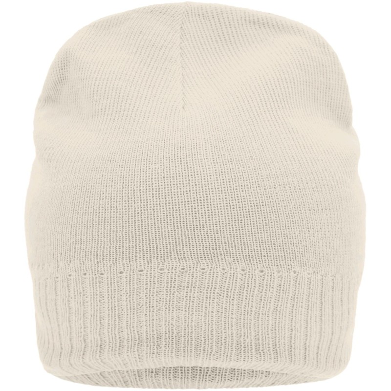 MB7925 Knitted Beanie with Fleece Inset