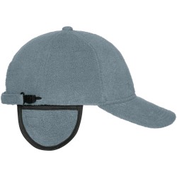 MB7510 6 Panel Fleece Cap with Earflaps