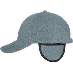 MB7510 6 Panel Fleece Cap with Earflaps