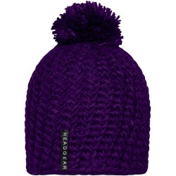 MB7939 Unicoloured Crocheted Cap with Pompon