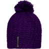 MB7939 Unicoloured Crocheted Cap with Pompon