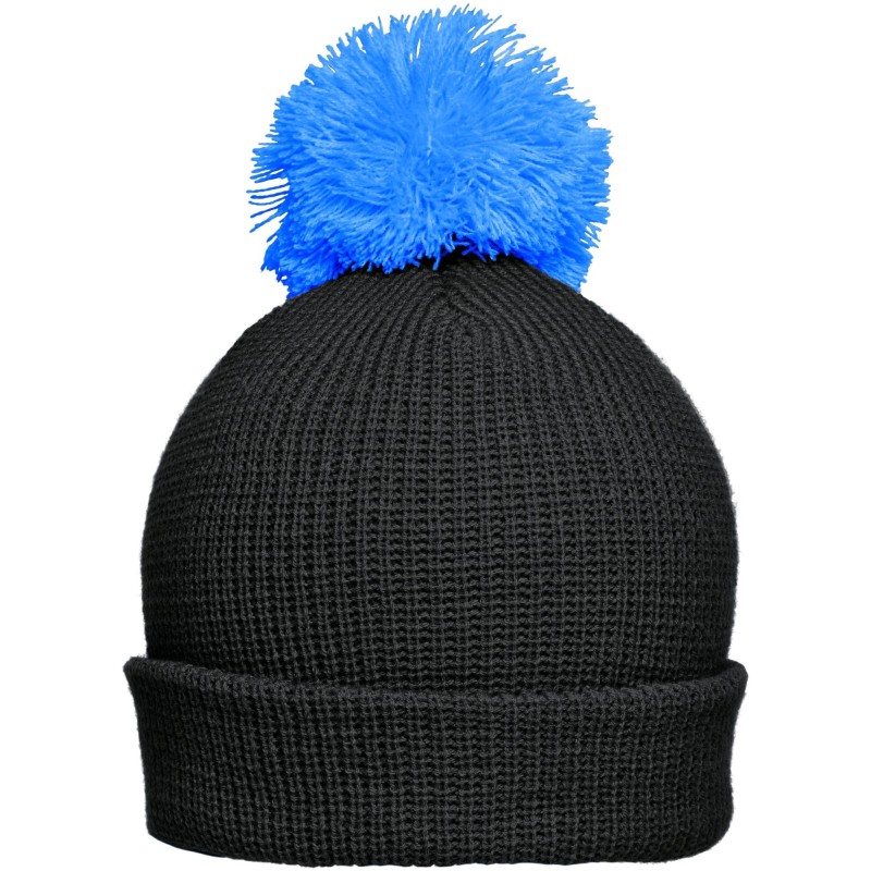 MB7967 Pompon Hat with Brim