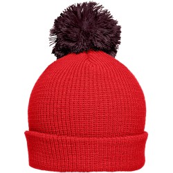 MB7967 Pompon Hat with Brim