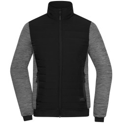 JN1865 Ladies' Padded Hybrid Jacket