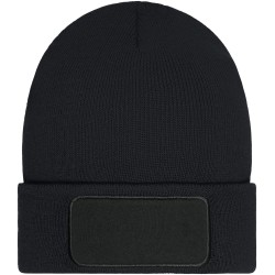 MB7407 Beanie with Patch (10cm x 5cm) - Thinsulate