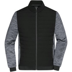 JN1866 Men's Padded Hybrid Jacket