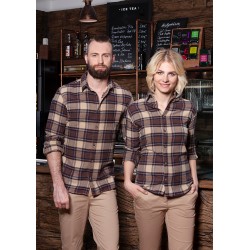 BF 9 Ladies' Checked Blouse Urban-Trend