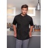 BJM 3 Short-Sleeve Throw-Over Chef Shirt Basic