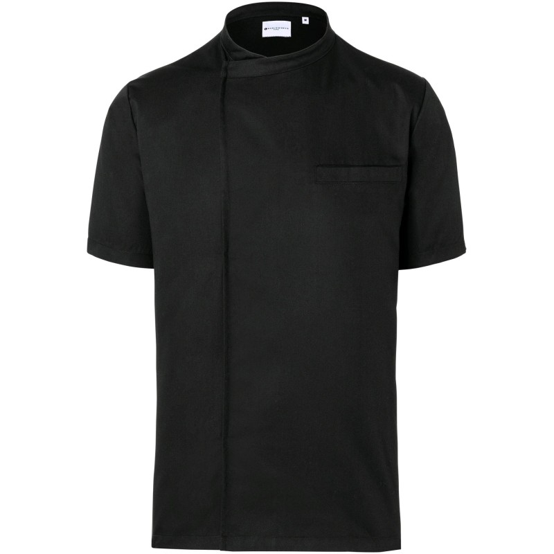 BJM 3 Short-Sleeve Throw-Over Chef Shirt Basic