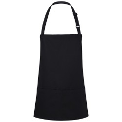 BLS 6 Short Bib Apron Basic with Buckle and Pocket