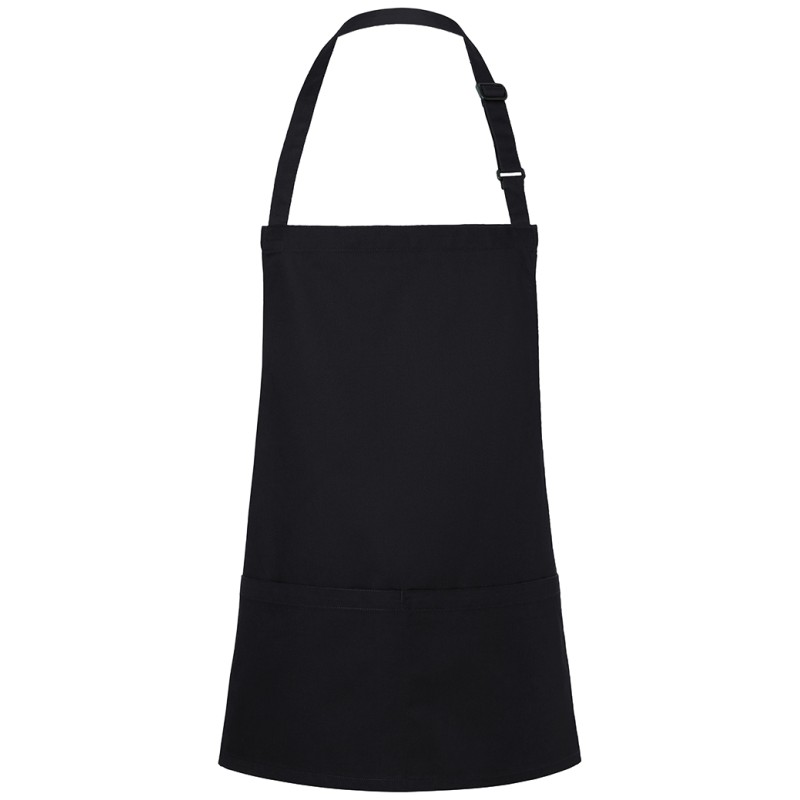 BLS 6 Short Bib Apron Basic with Buckle and Pocket