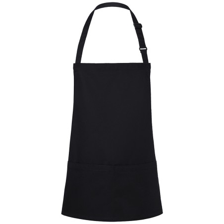 BLS 6 Short Bib Apron Basic with Buckle and Pocket