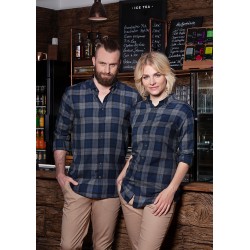 BM 8 Men's Checked Shirt Urban-Style