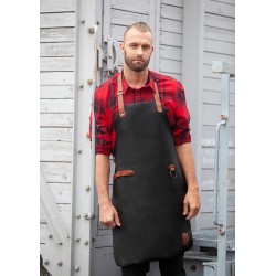 LS 23 Leather Bib Apron