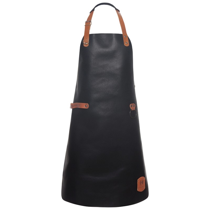 LS 23 Leather Bib Apron