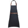 LS 23 Leather Bib Apron