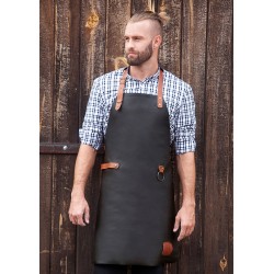 LS 23 Leather Bib Apron