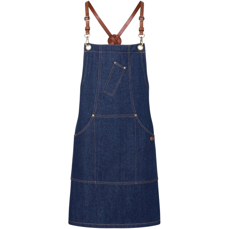 LS 28 Bib Apron Denim X-Style