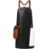 LS 35 Leather Bib Apron X-Style