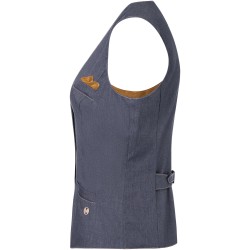 WF 3 Ladies' Waistcoat Jeans-Style