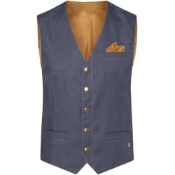 WM 3 Men's Waistcoat Jeans-Style