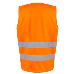 TRS255 Pro Hi-Vis Two Band Easy Print Vest